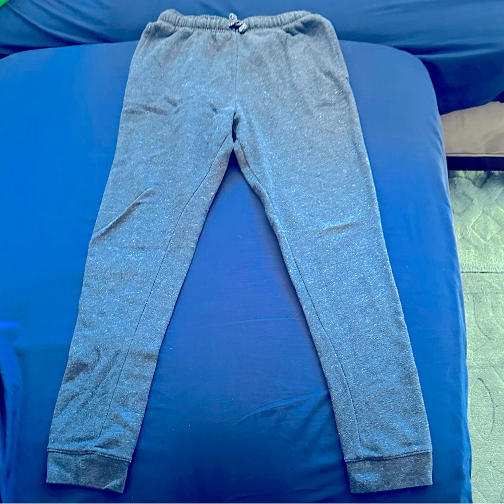 George Boys Track Pant Size XL(14-16) Blue Cotton/Polyester Drawstring Waistband